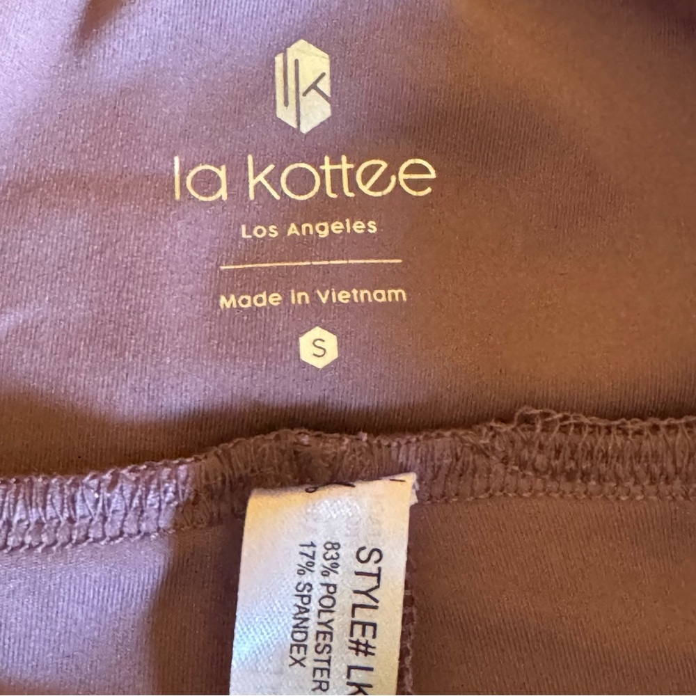 La Kottee Chic Mauve Skater Pleated Mini Skirt Skort - Picture 12 of 13